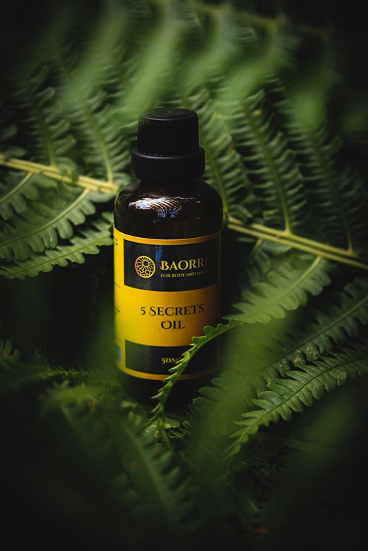 Aroma oil in the forest
