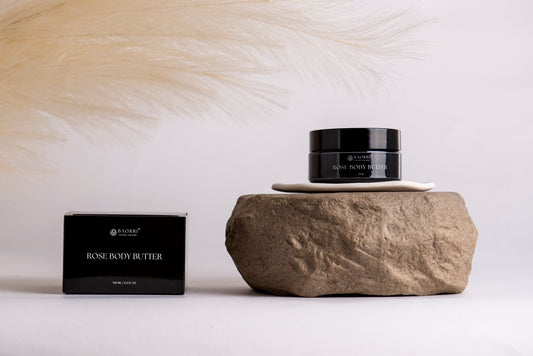 Rose body butter