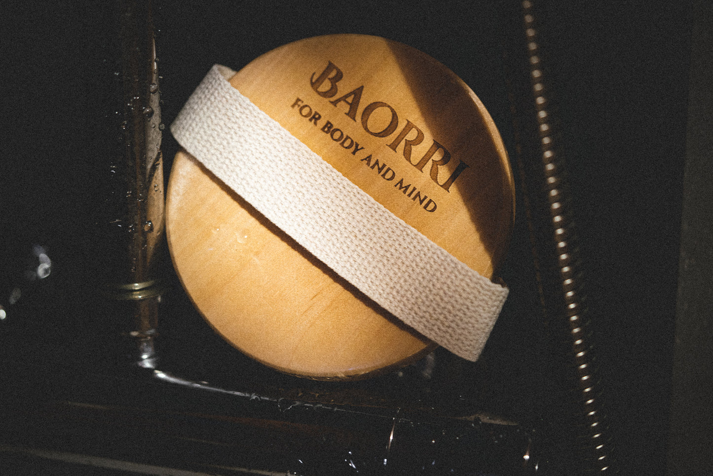 Body brush for Lymphatic drainage and cellulite