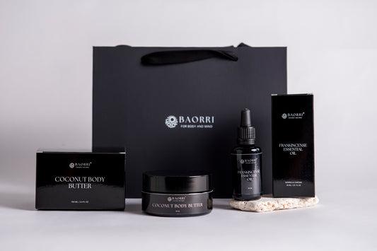 Frankincense Essential Oil and Coconut body butter