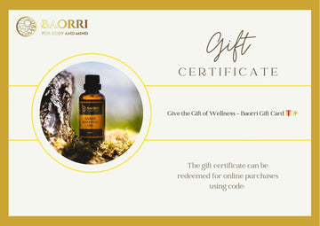 Give the Gift of Wellness – Baorri Gift Card 🎁✨