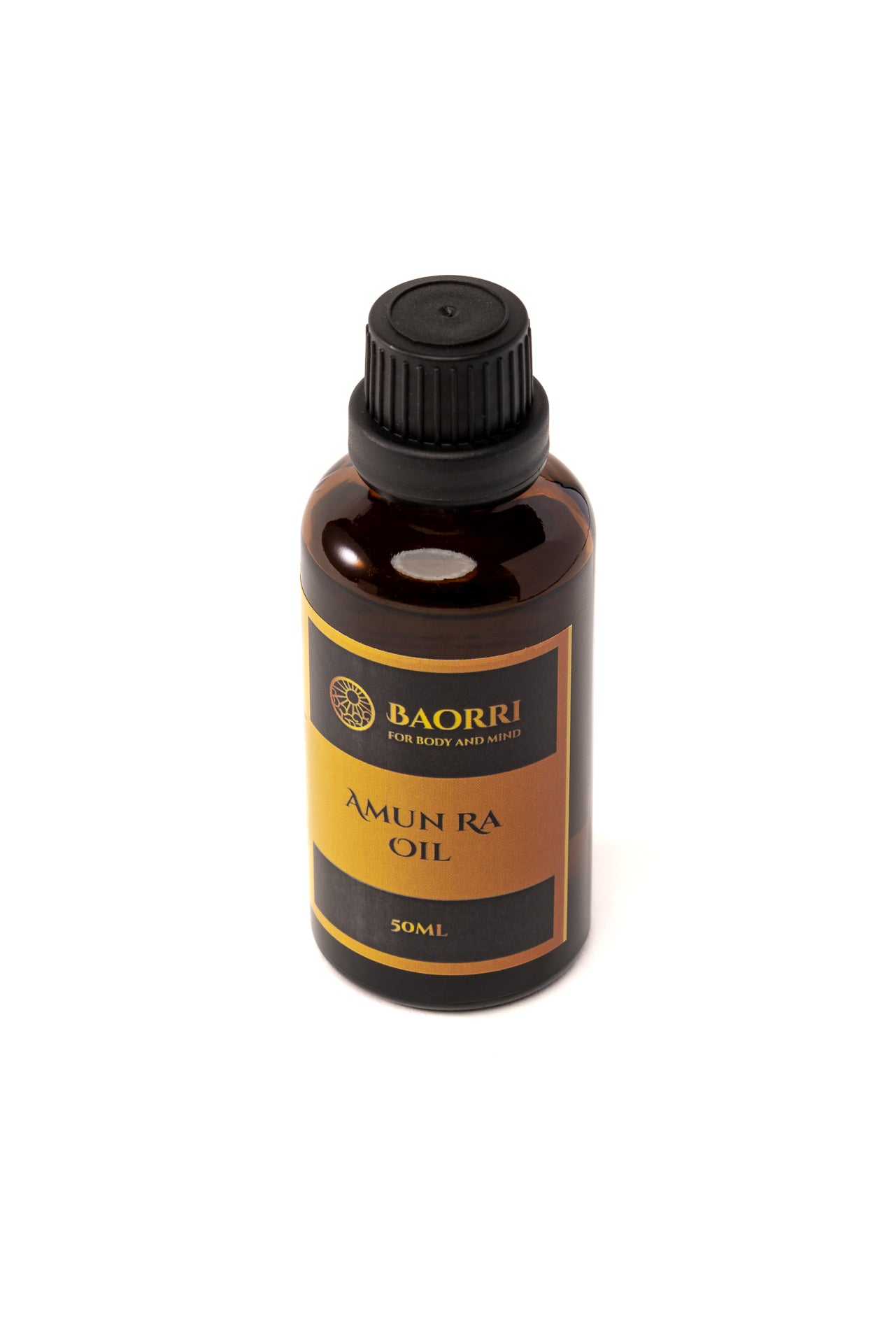 Aroma oil on the white background 50 ml