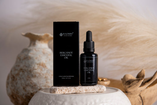 Bergamot essential oil for aromatherapy and skincare 