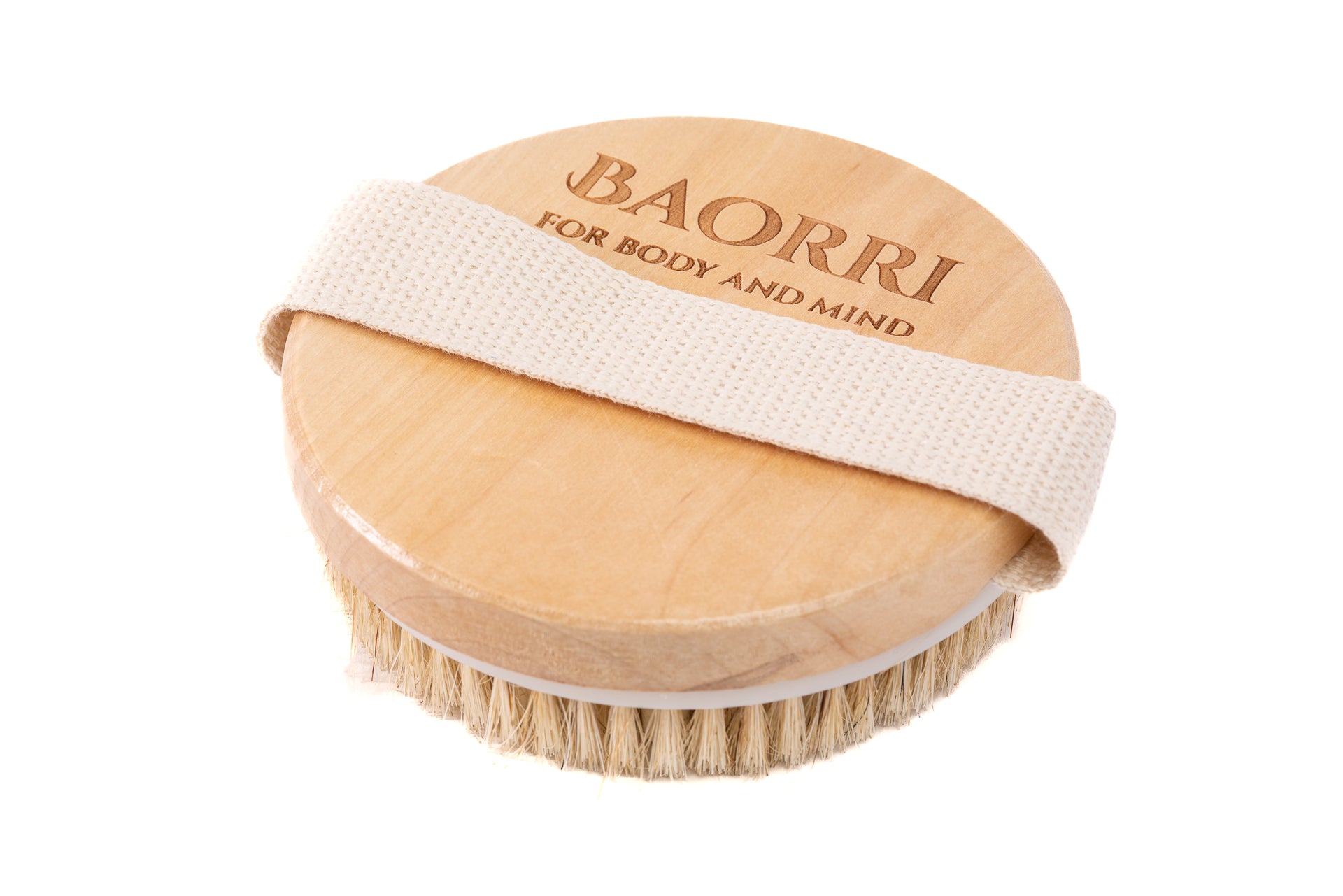 Dry Brushing Body Brush  Natural Bristles