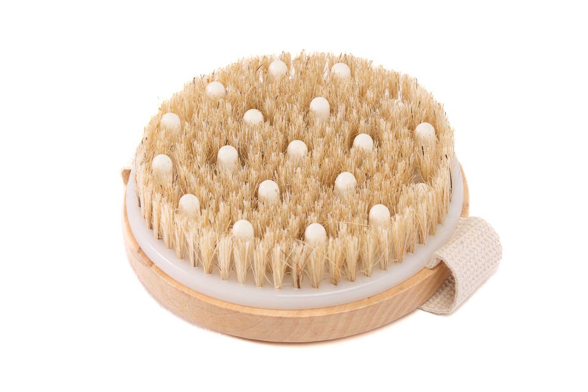 Dry Brushing Body Brush  Natural Bristles