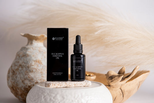 Eucalyptus essential oil for aromatherapy and skincare 