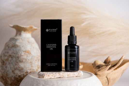 Lavender essential oil 30 ml for aromatherapy and skincare 