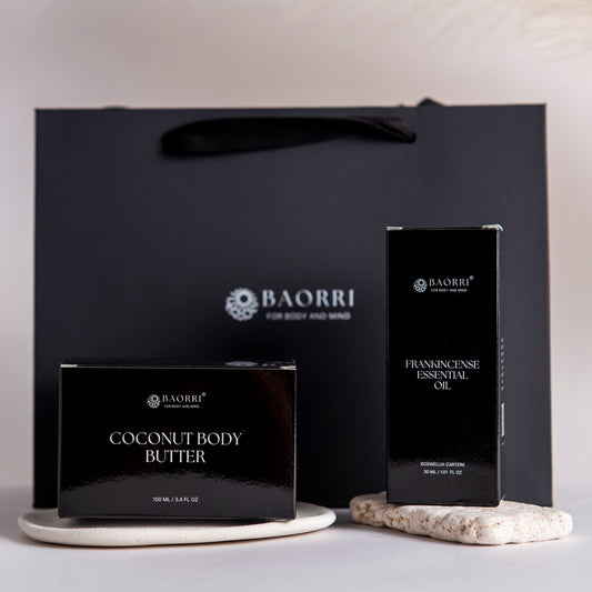 Frankincense Essential Oil and Coconut body butter